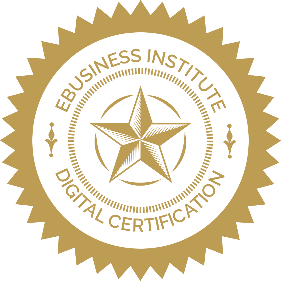 eBusiness Institute digital marketing certified